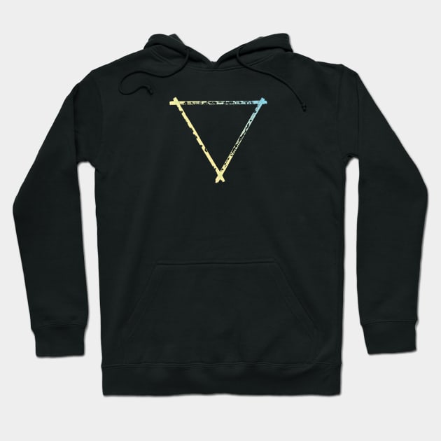 Triangle Hoodie by Blacklinesw9